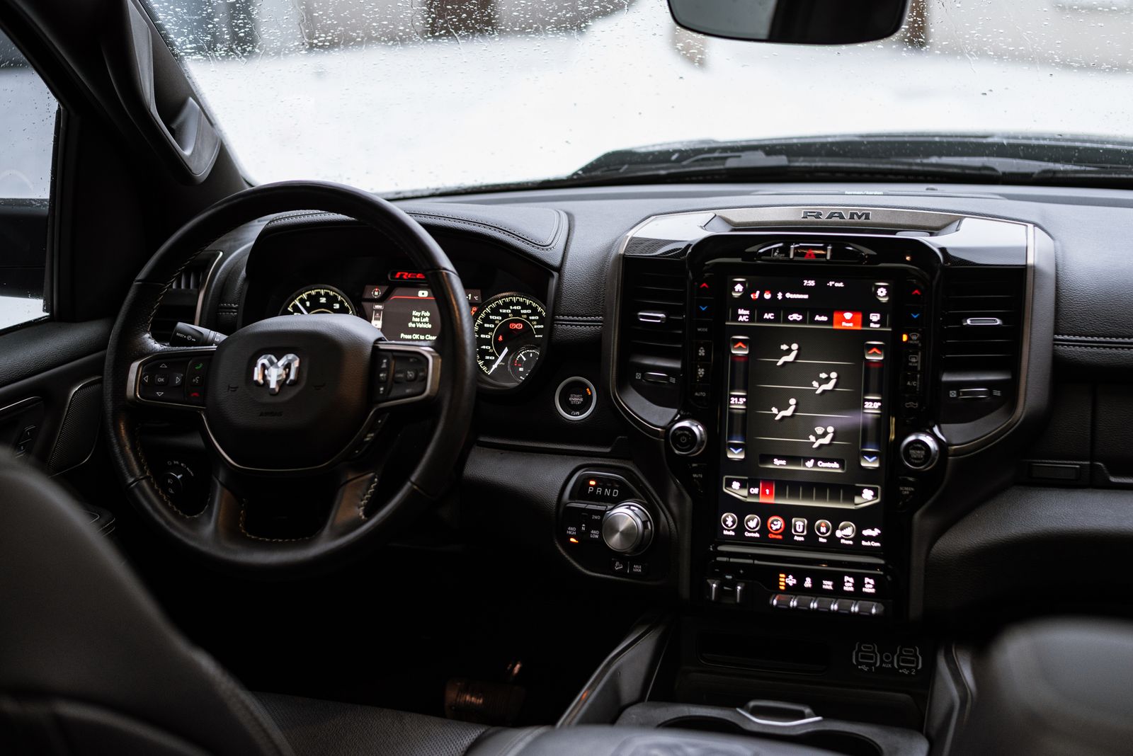 Inside the cab of an AJJA Trucking rig — where the job actually happens